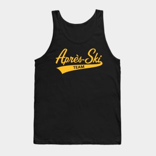 Après-Ski – Team (Lettering / Apres Ski / Gold) Tank Top